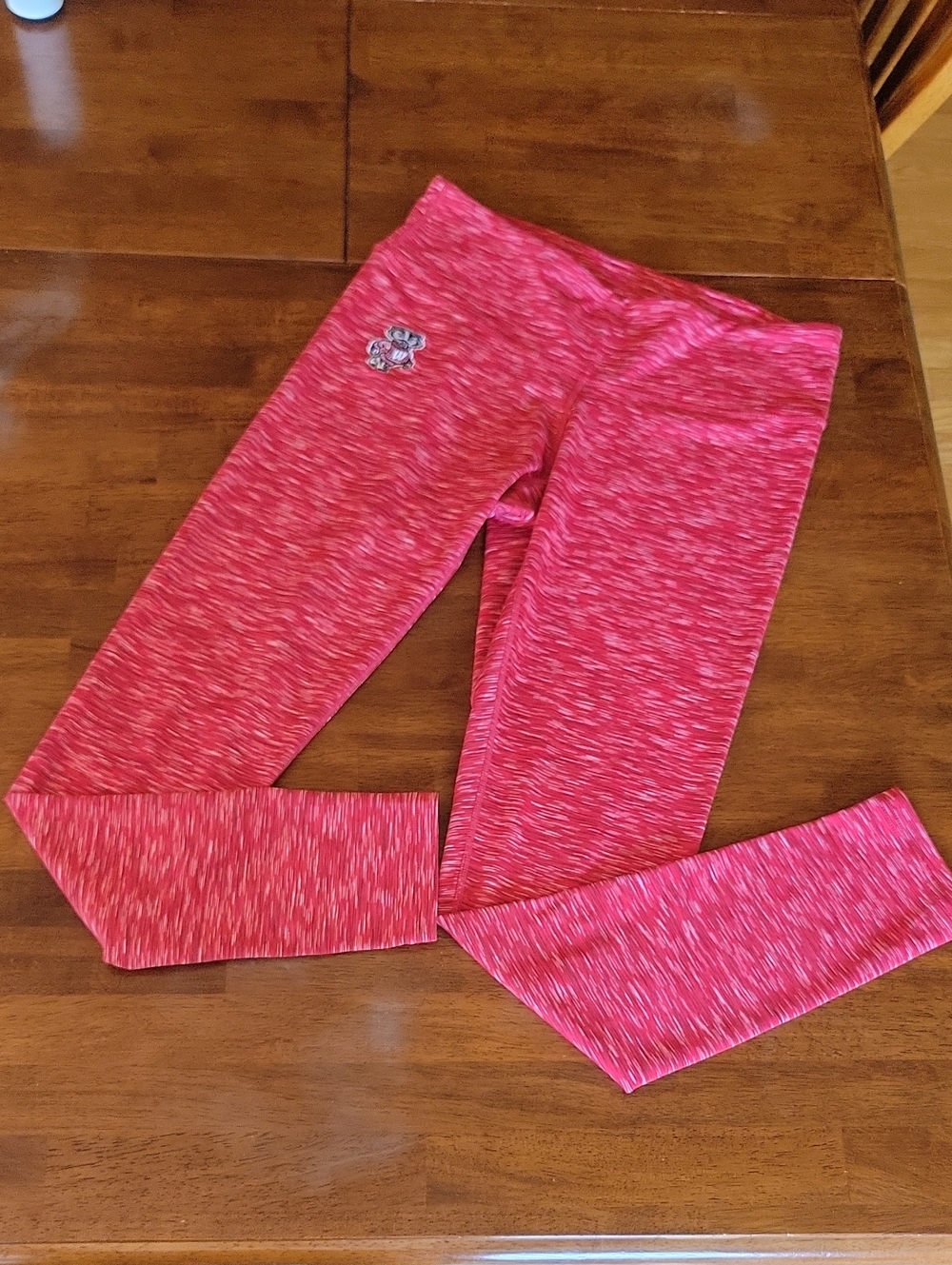 Bucky Badger Red Leggings | Medium